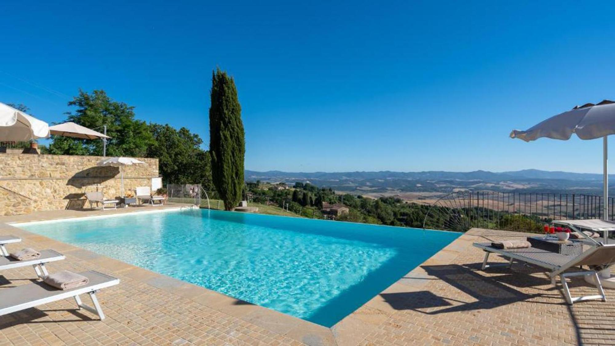 Appartement Casale Con Vista Colline à Volterra Extérieur photo